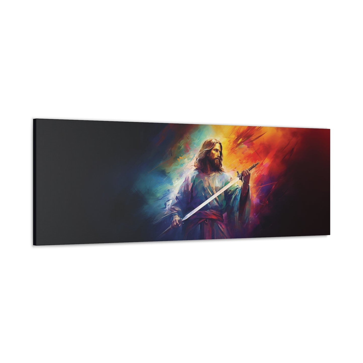 THE MIGHTY WARRIOR Canvas Art