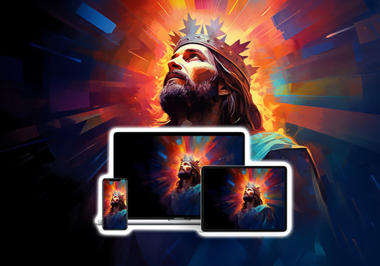 KING OF KINGS / Digital Wallpaper for Phone, Tablet, Computer