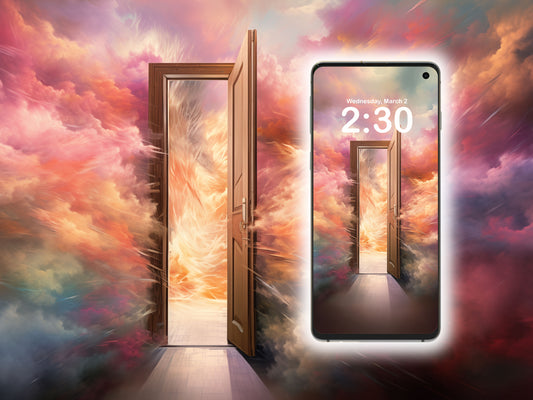 THE DOOR / Digital Phone Wallpaper Instant Download
